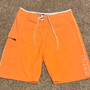 O'Neill Bright Orange Board Shorts